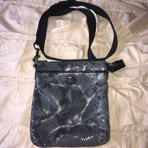 Coach Snakeskin Pattern Crossbody